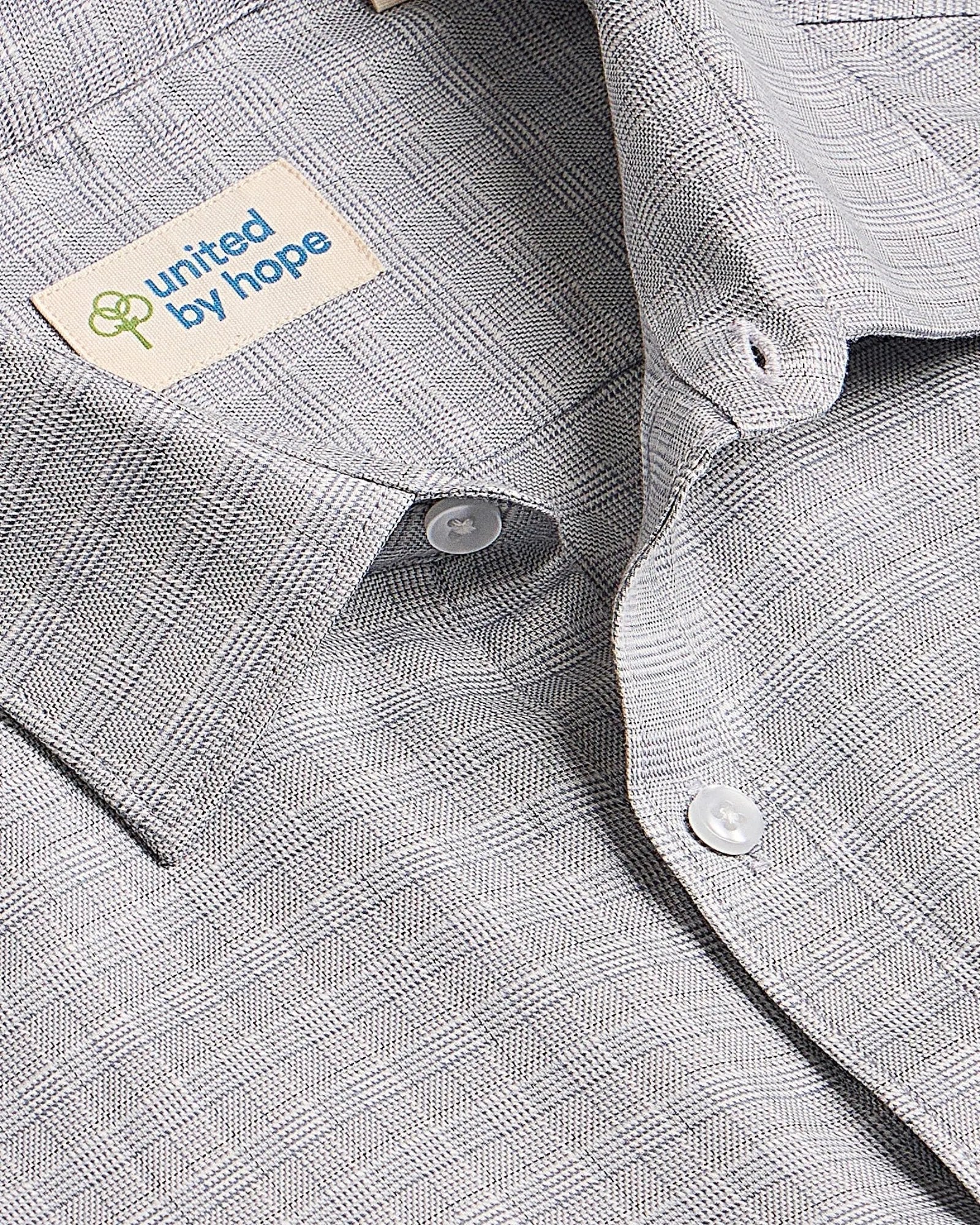 Ghost Grey Checks ShirtUnited By Hope