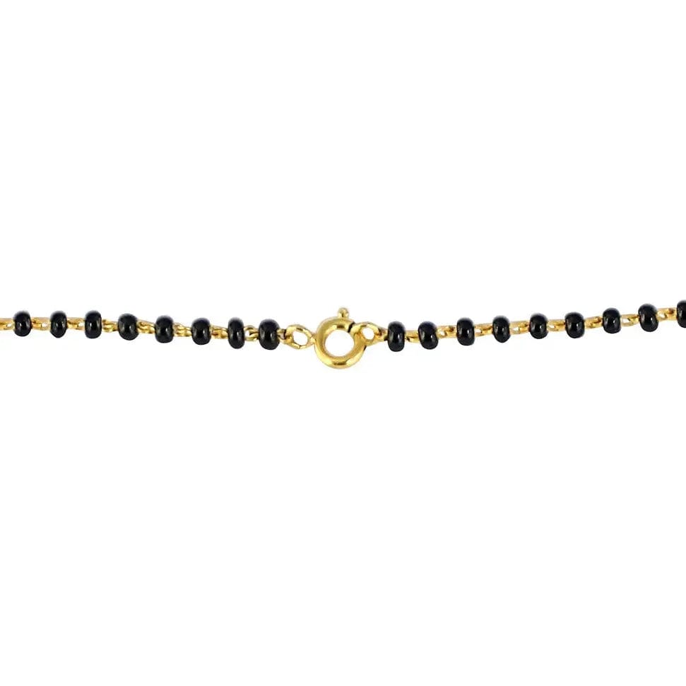 Goddess Lakshmi Sterling Silver Mangalsutra