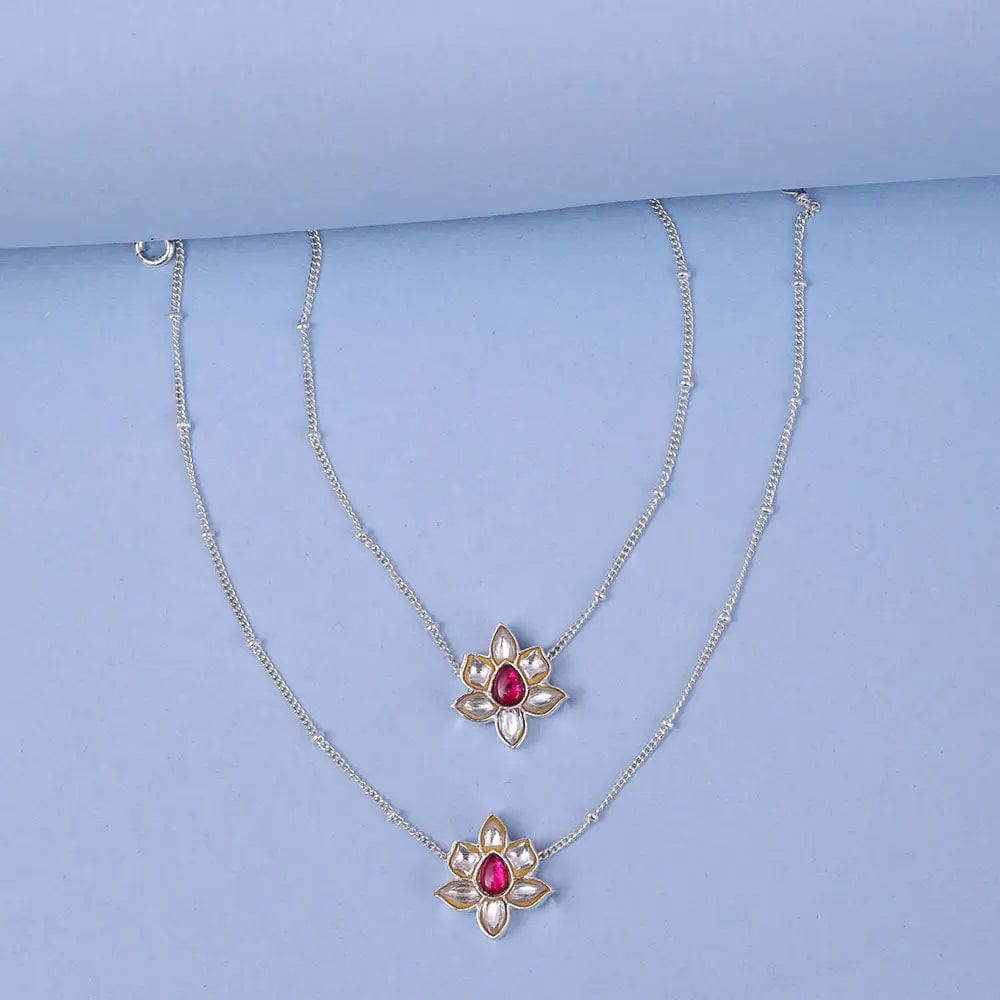 Gold Plated Silver 92.5 Anklet