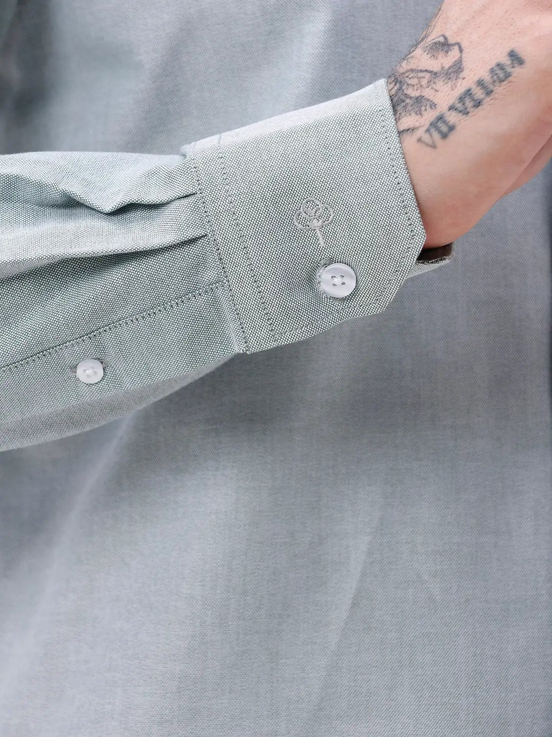 Green Oxford Plain ShirtUnited By Hope