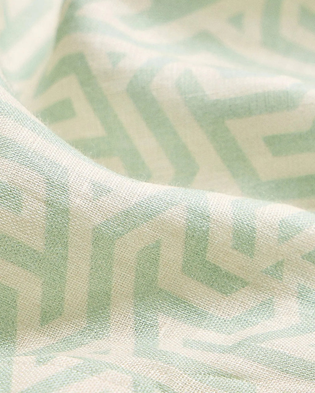 Green printed linen shirtUnited By Hope