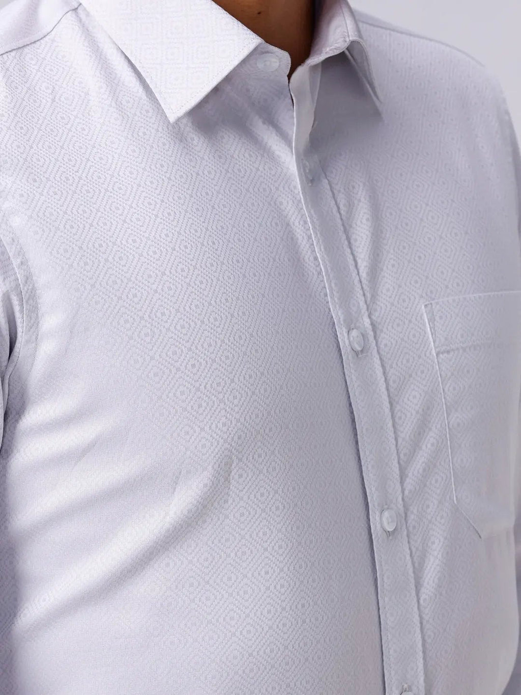 Grey Satin Structured ShirtUnited By Hope