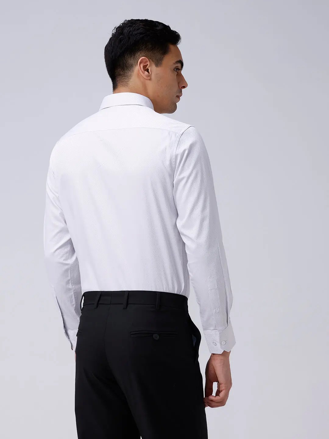 Grey Satin Structured ShirtUnited By Hope