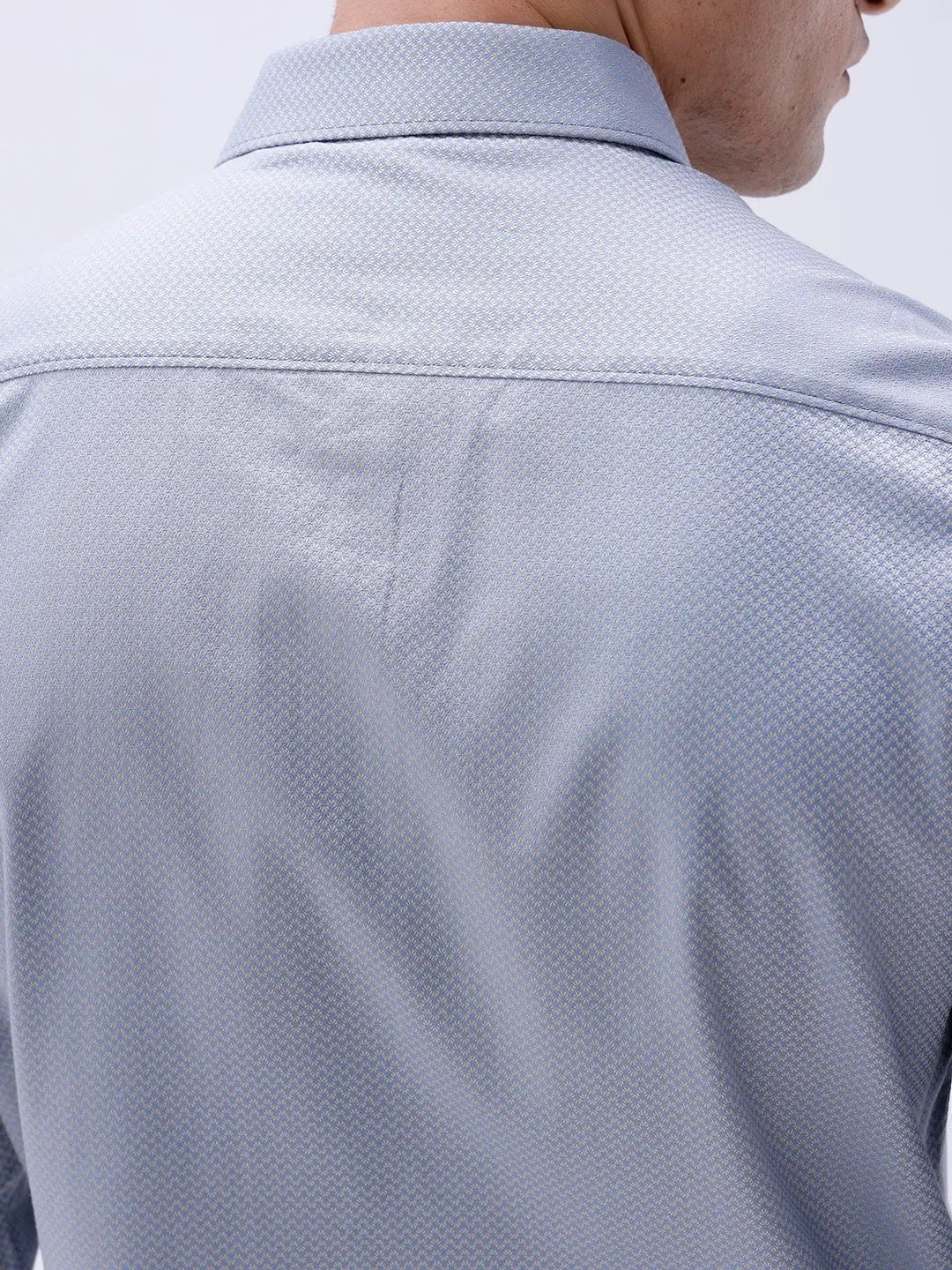 Grey Twill Structured ShirtUnited By Hope