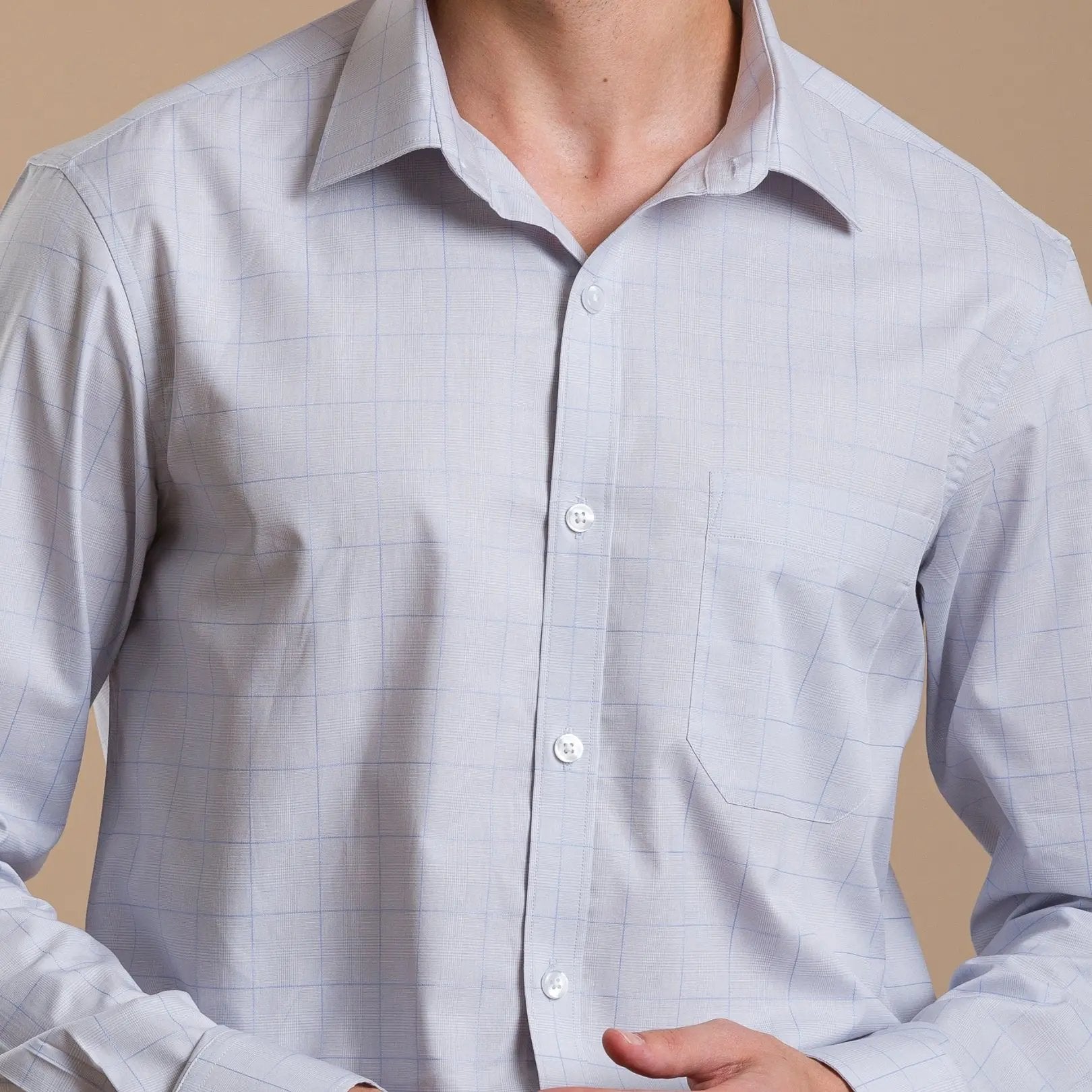 Grey checks shirtUnited By Hope