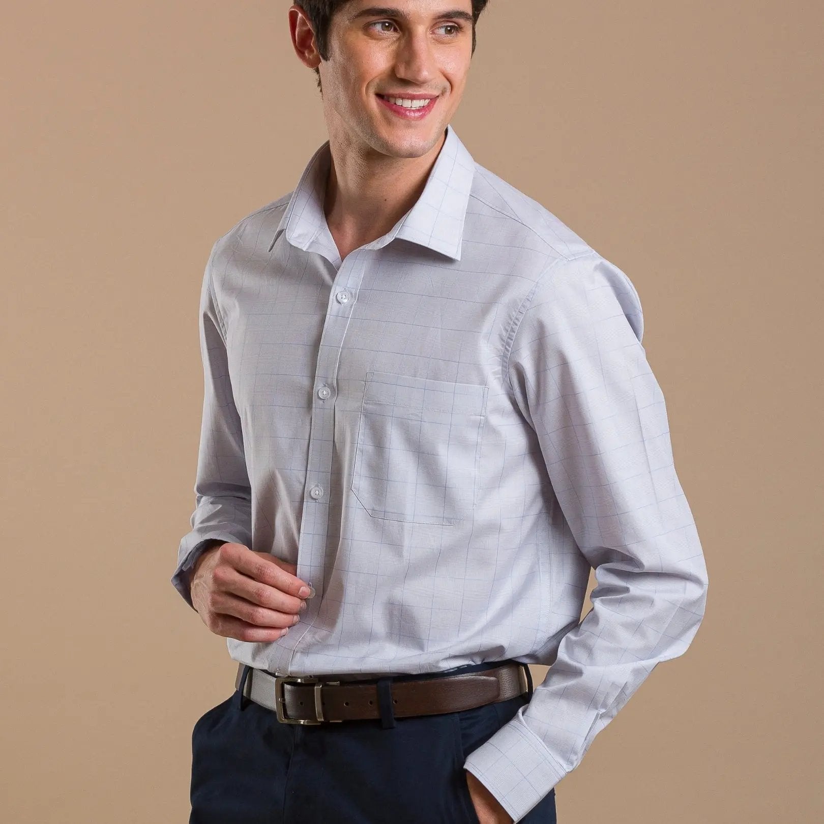 Grey checks shirtUnited By Hope