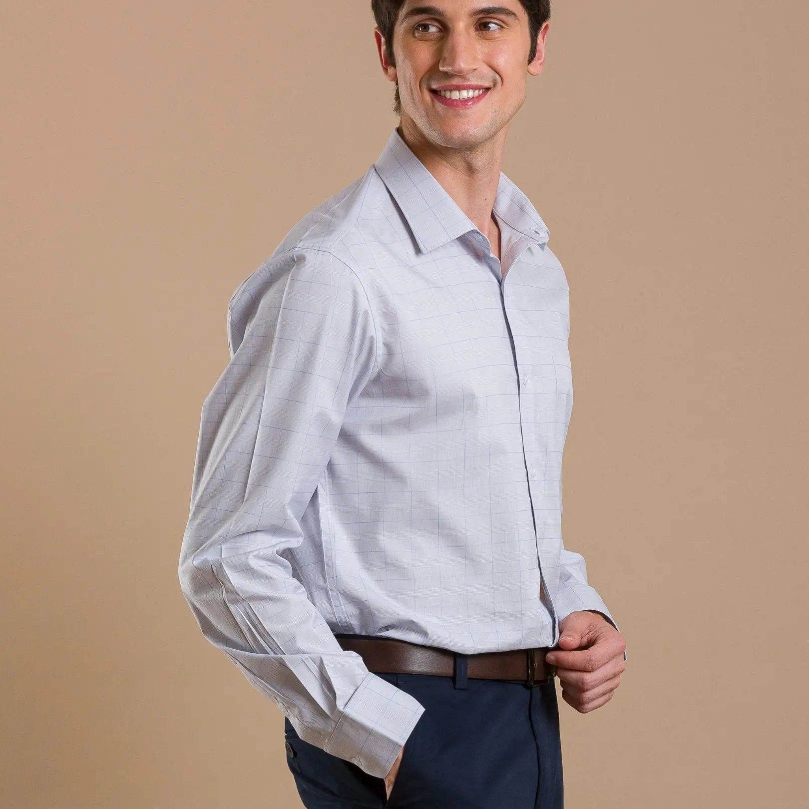 Grey checks shirtUnited By Hope