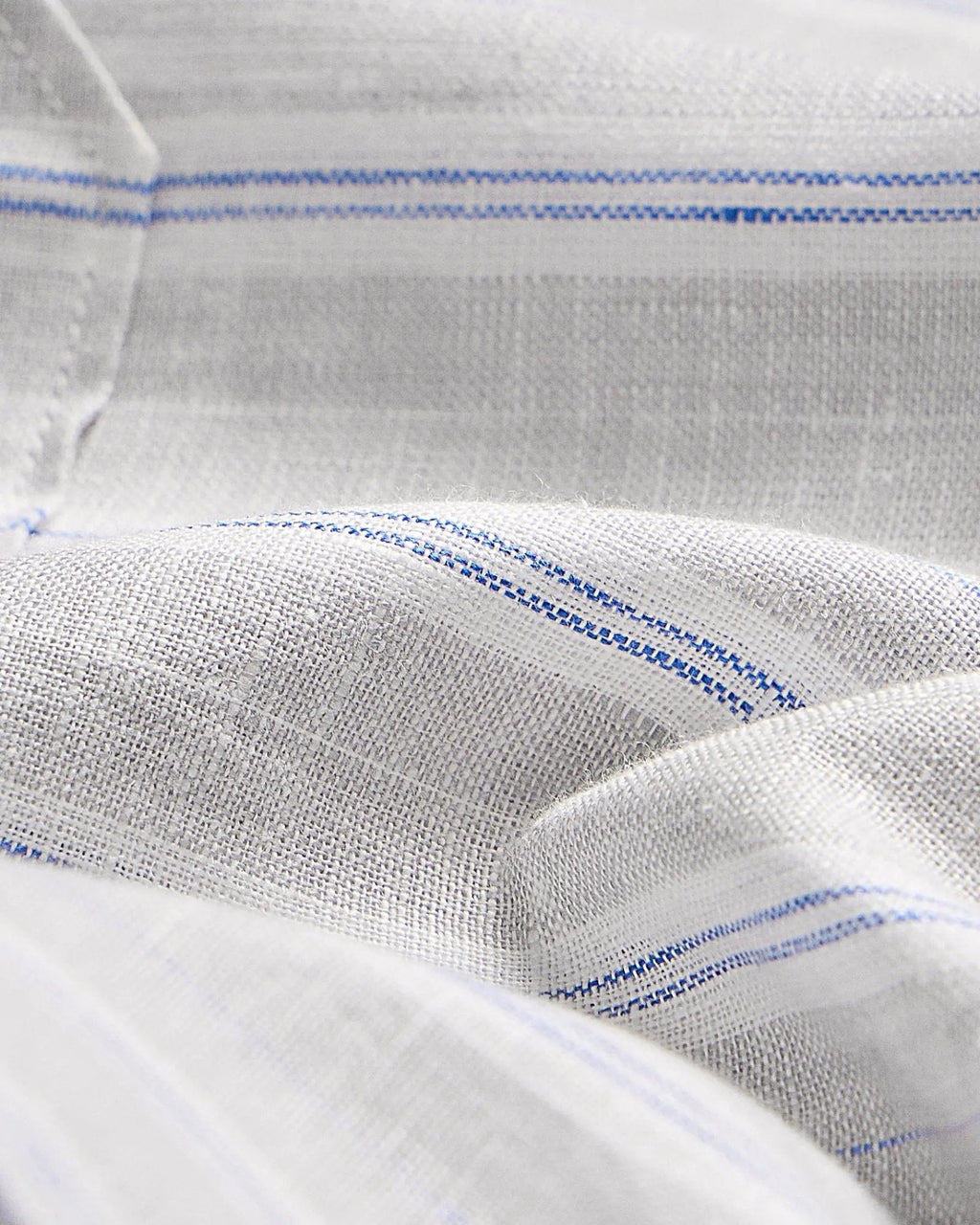 Grey oversized striped linen shirtUnited By Hope
