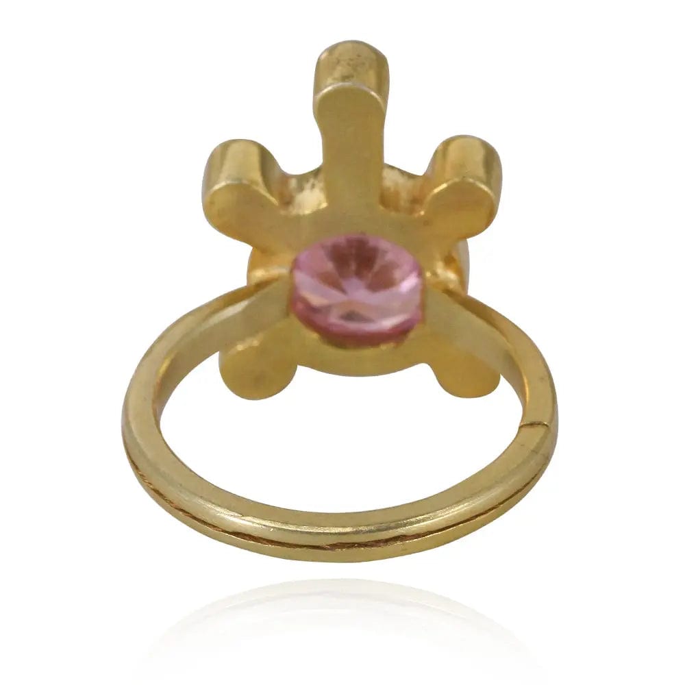 Gulabo Silver 92.5 Tortoise Ring