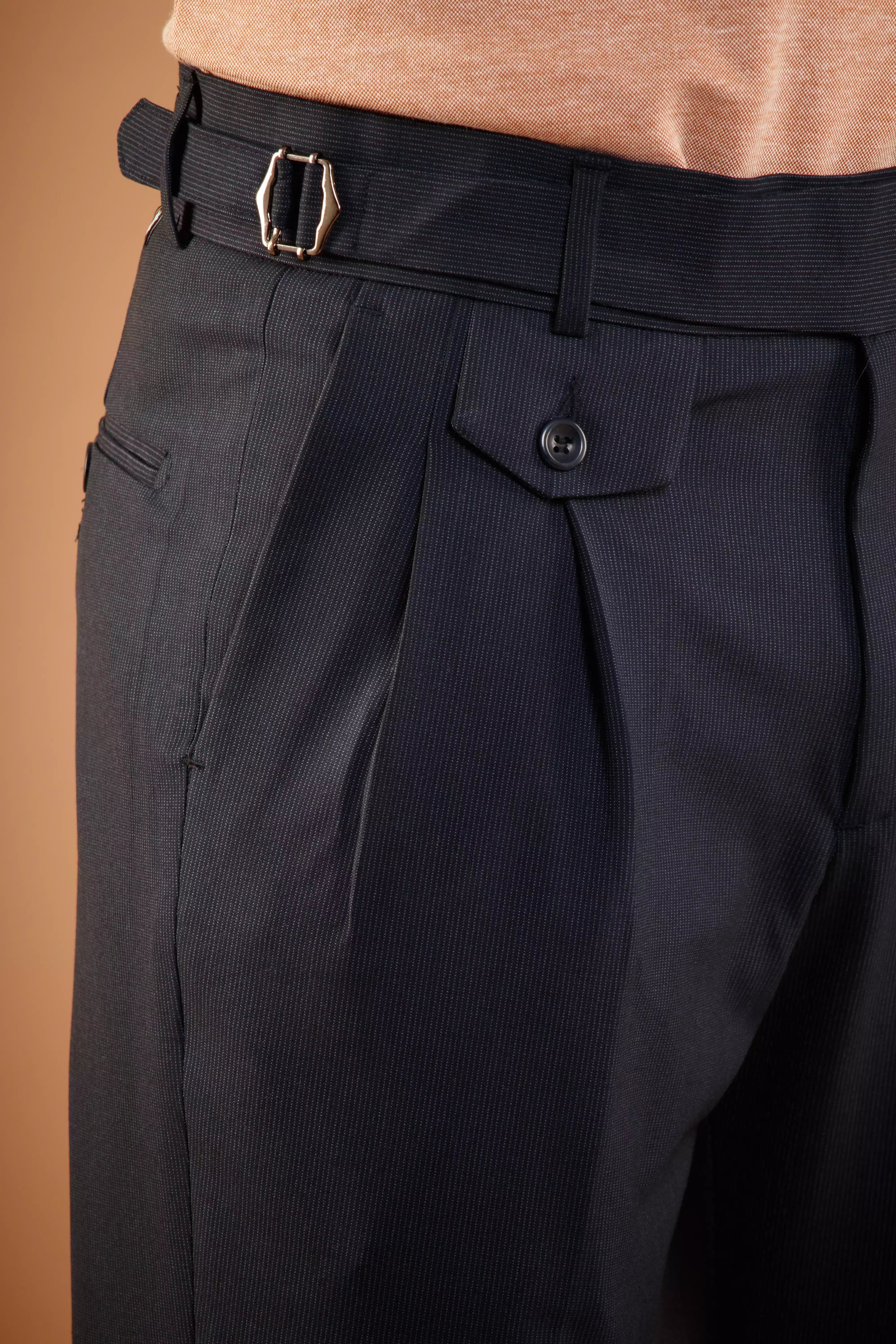 Dot Lining Gurkha Pants For Men
