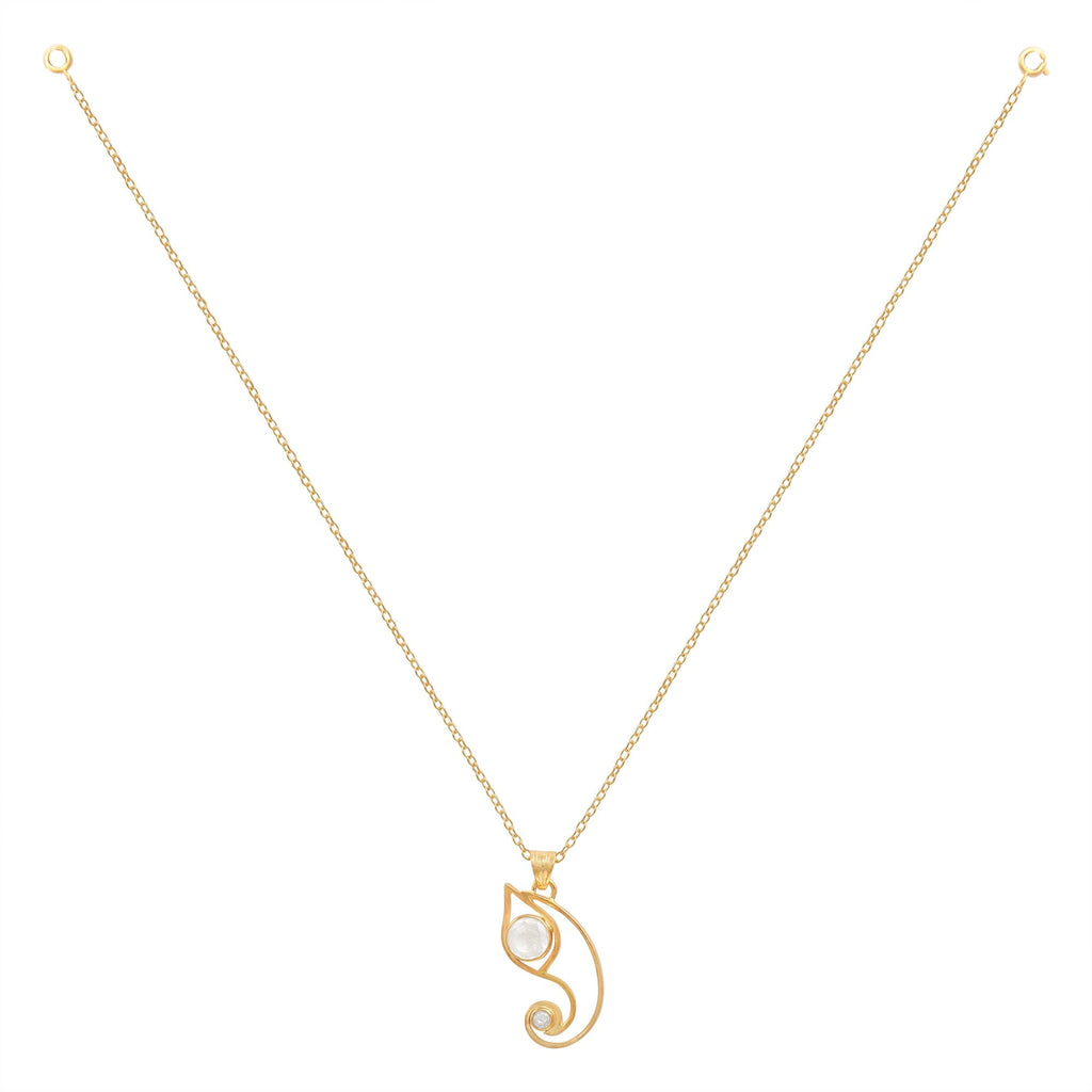 Silver 92.5 Women's Ganesha Pendant