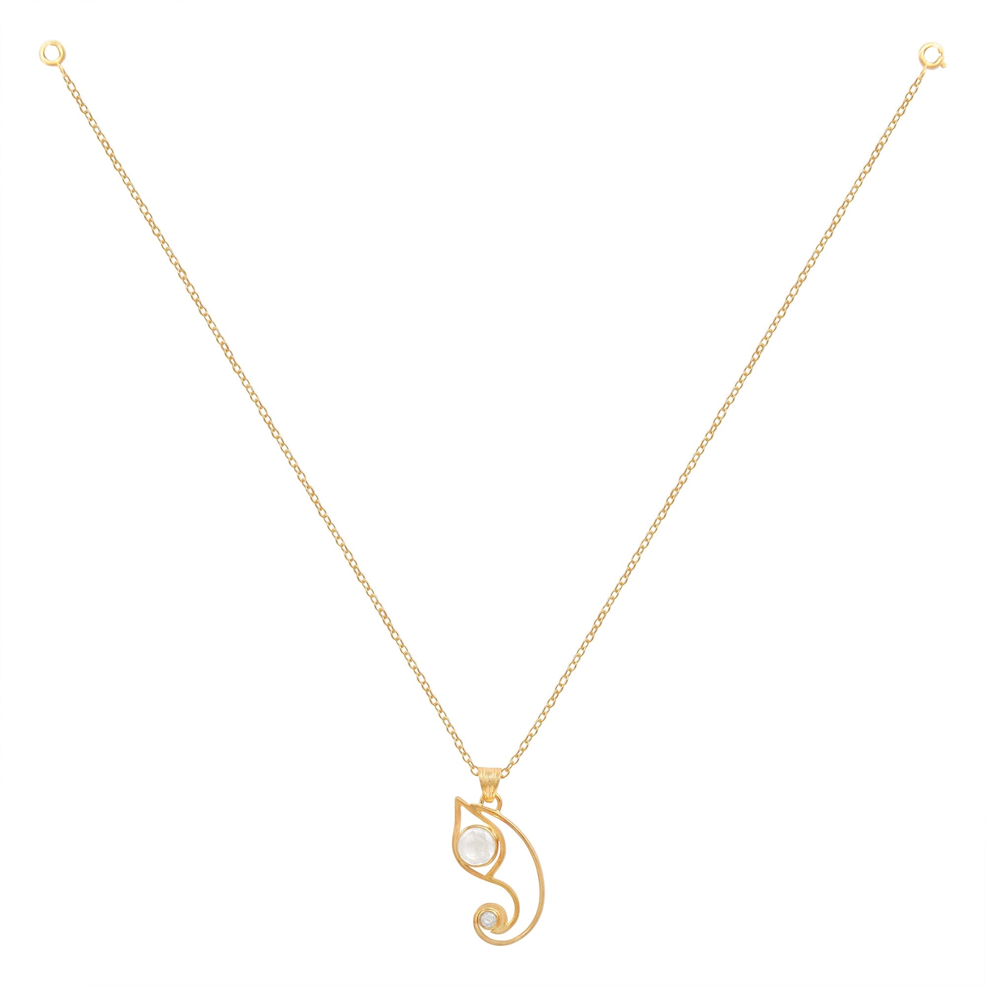 Silver 92.5 Women's Ganesha Pendant