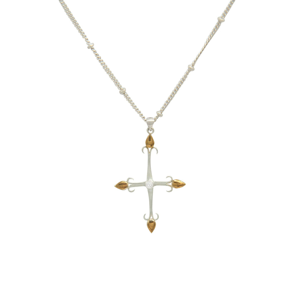 92.5 SILVER Women's CROSS PENDANT