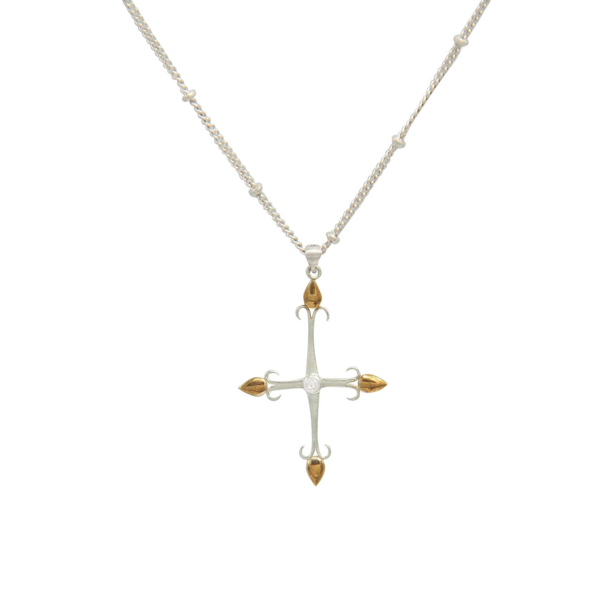 92.5 SILVER Women's CROSS PENDANT
