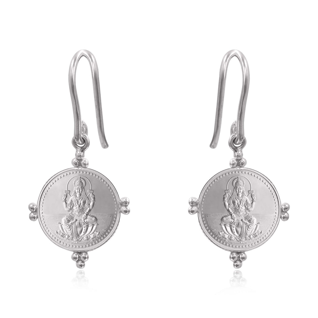 999 silver prosperity earring