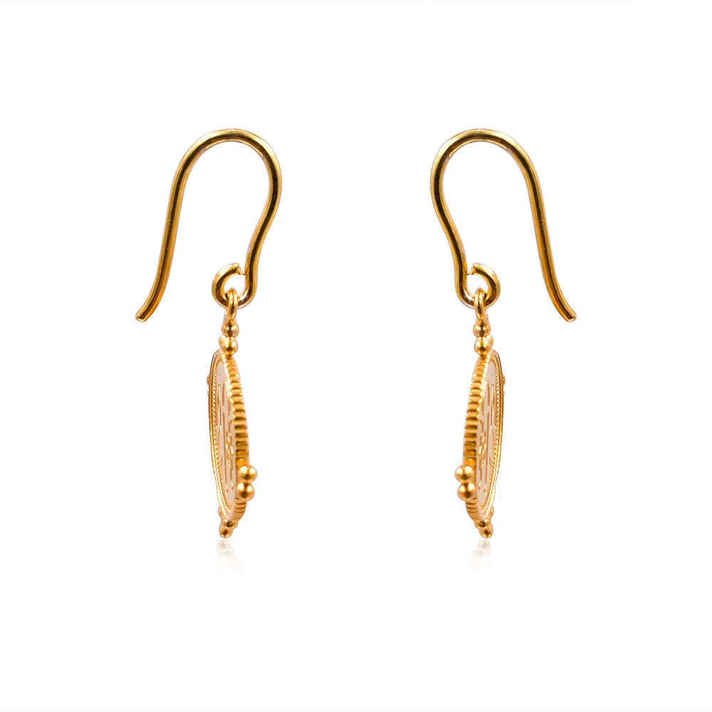 999 silver prosperity earring