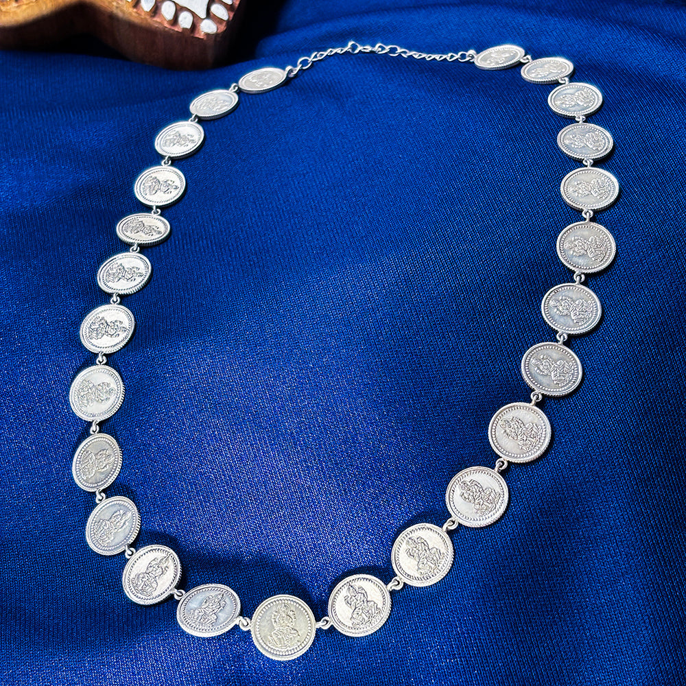 999 Silver Lakshmi Necklace