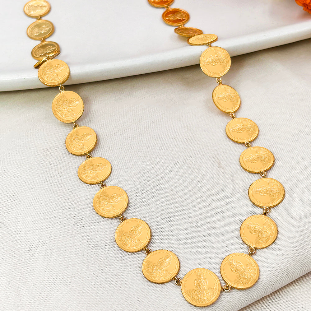 999 Silver Lakshmi Necklace