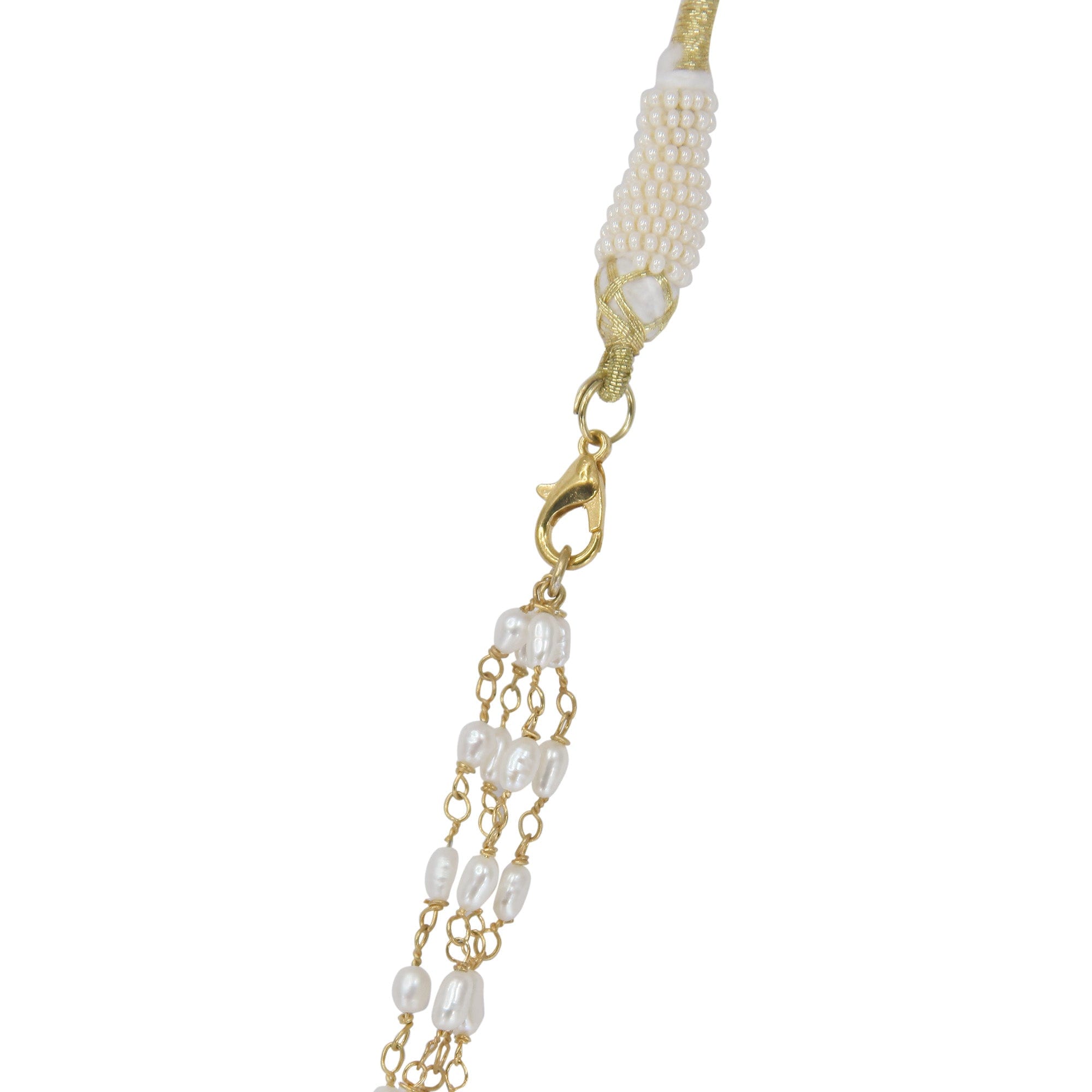 Chandbali Motif SIlver Kundan Choker/Necklace