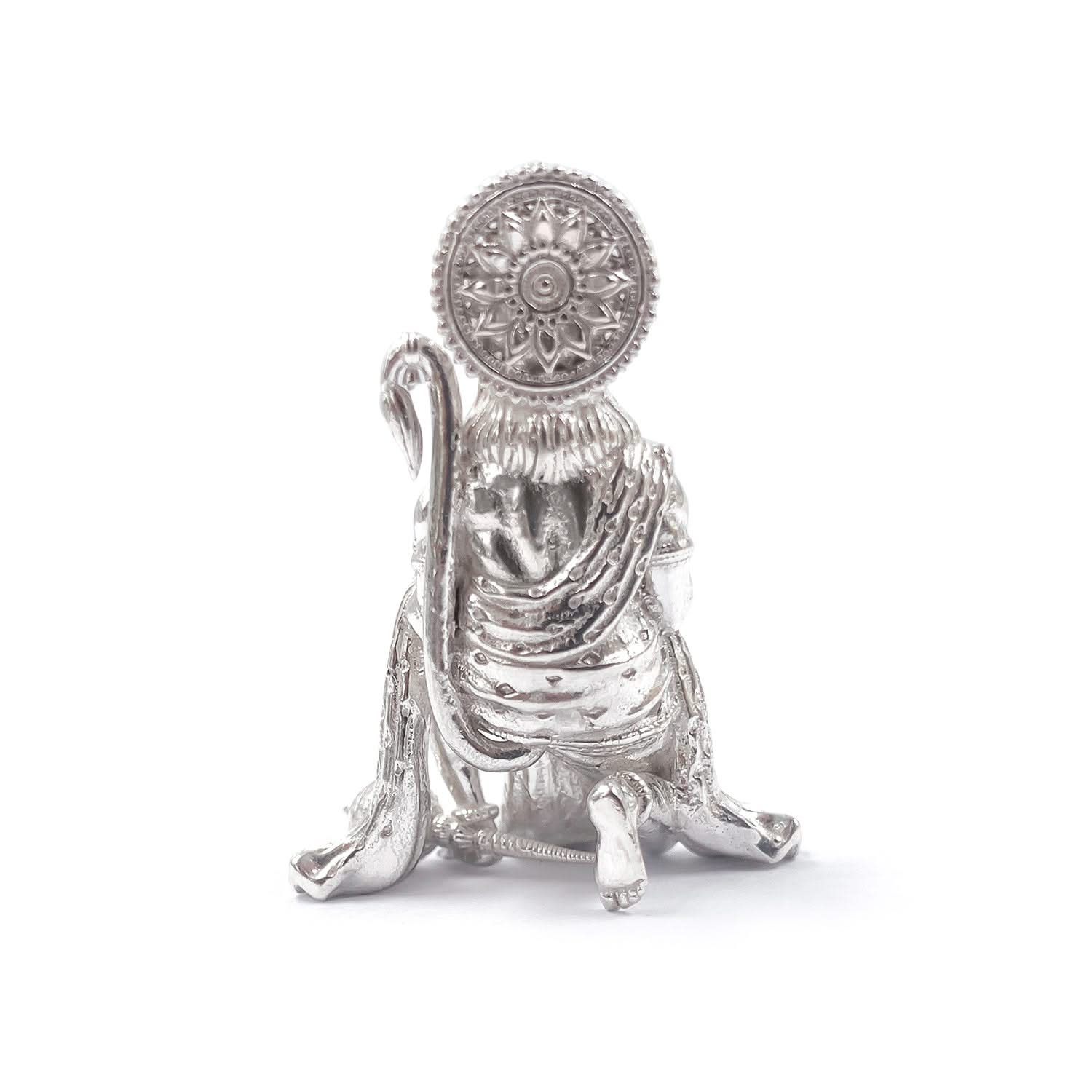 925 Silver Hanuman Idol statue