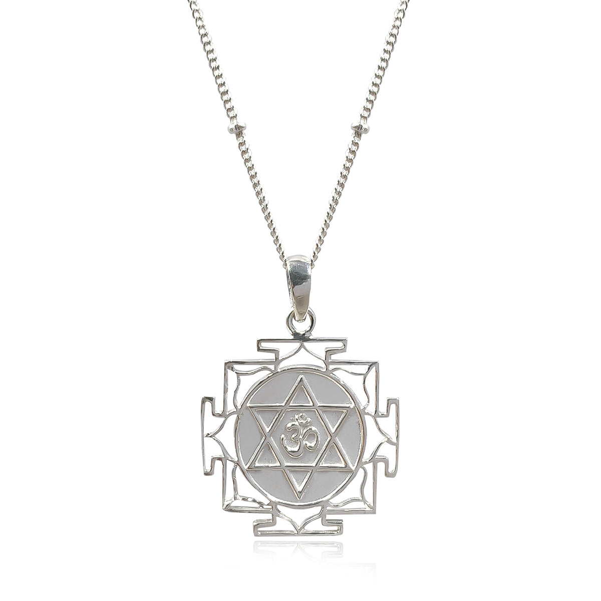 925 Silver Mahamrityunjaya Mantra Necklace