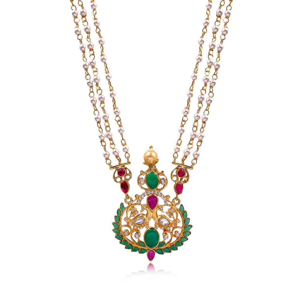 Silver Swan Rani Necklace