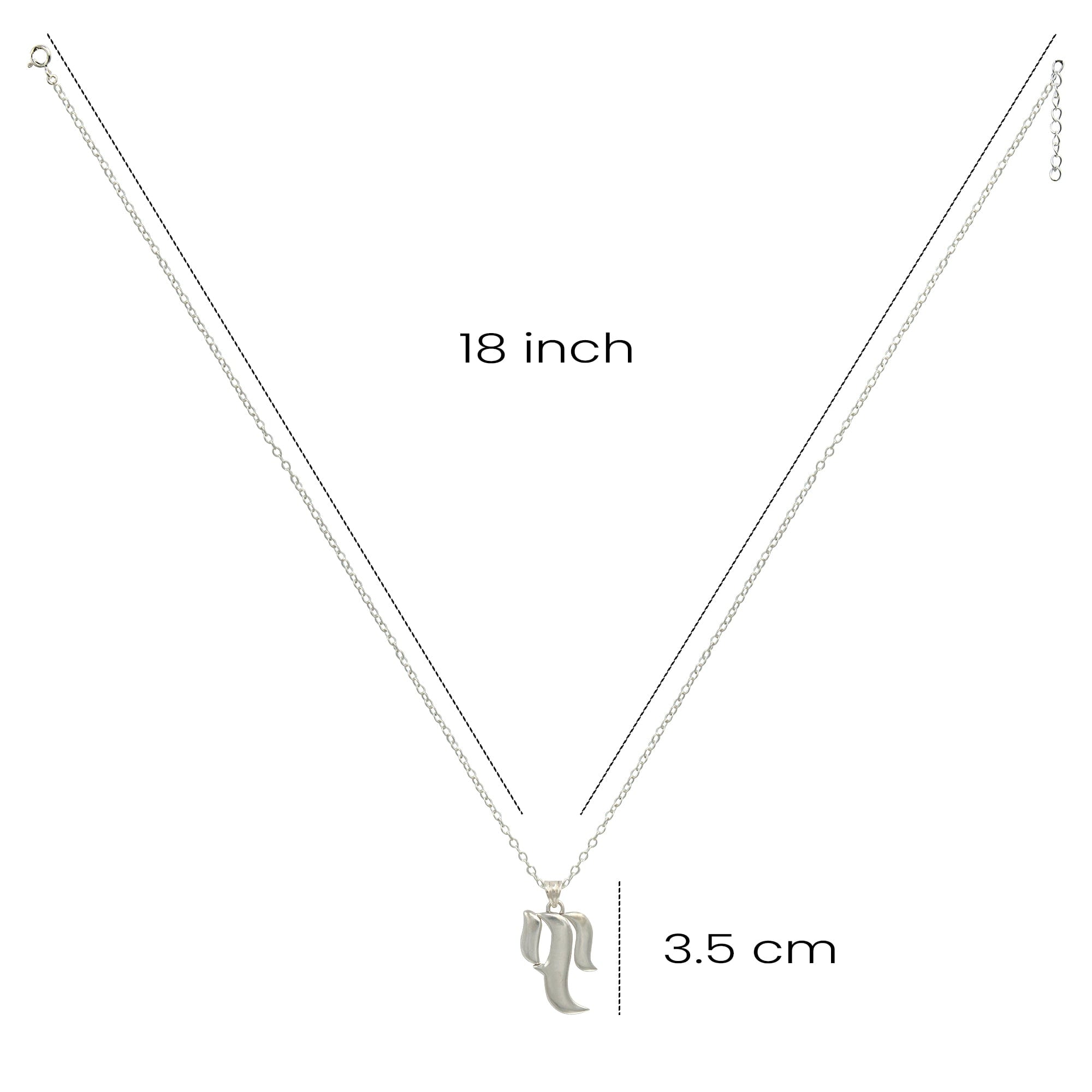Silver 92.5 Women's Ganesha Necklace
