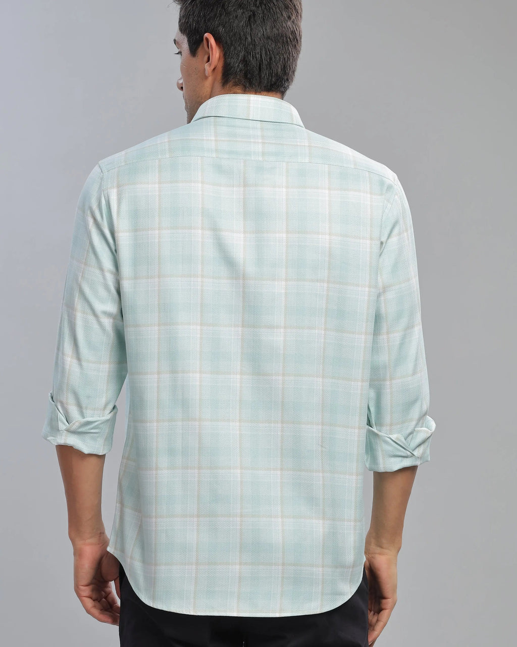 Ice Green Checked ShirtUnited By Hope