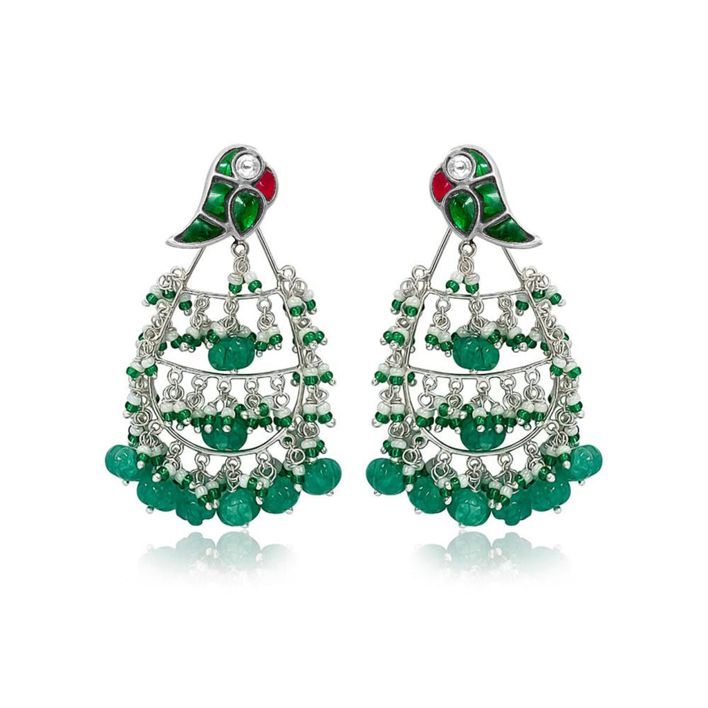 Mithu Earrings Silver