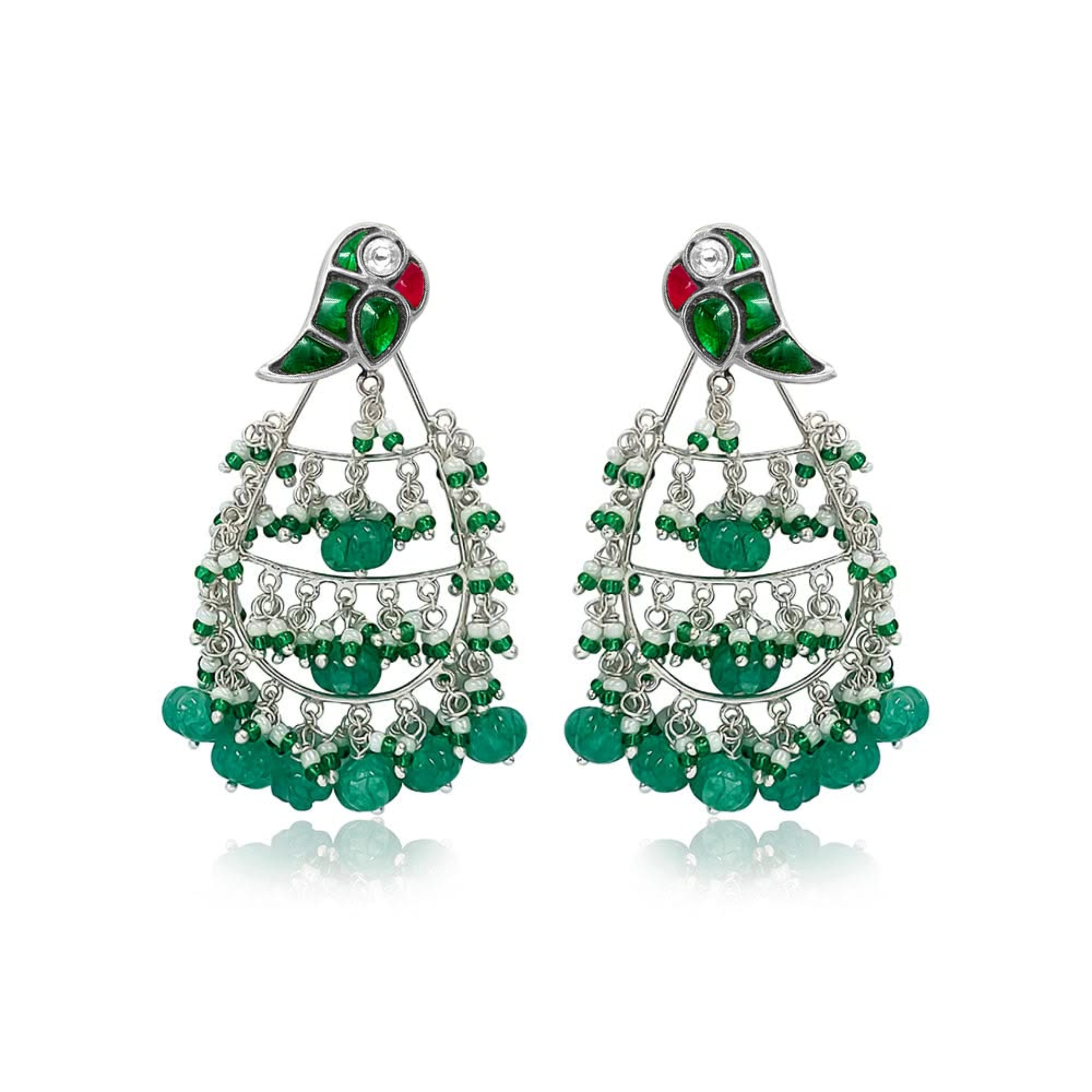 Mithu Earrings Silver