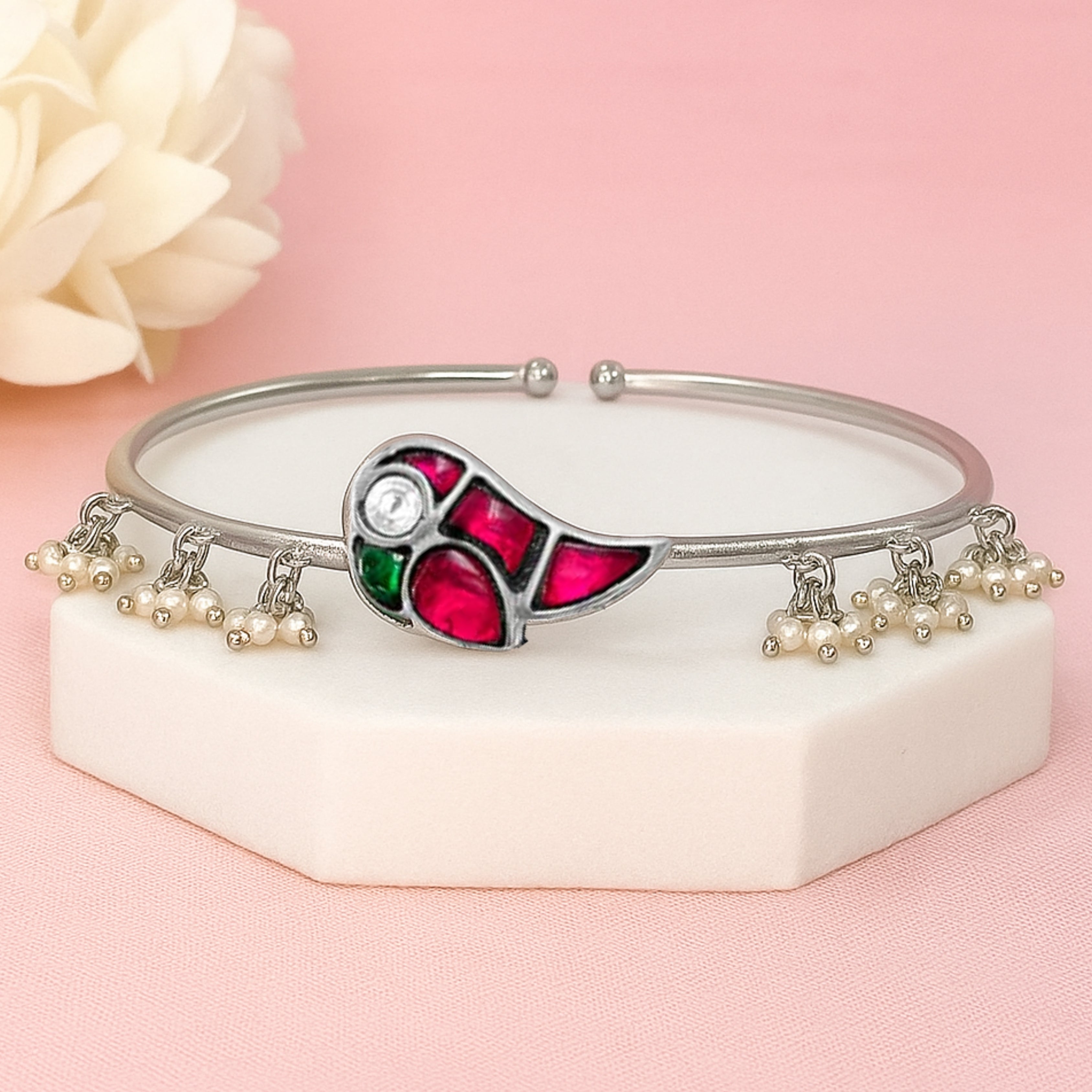 Mithu Bracelete Silver