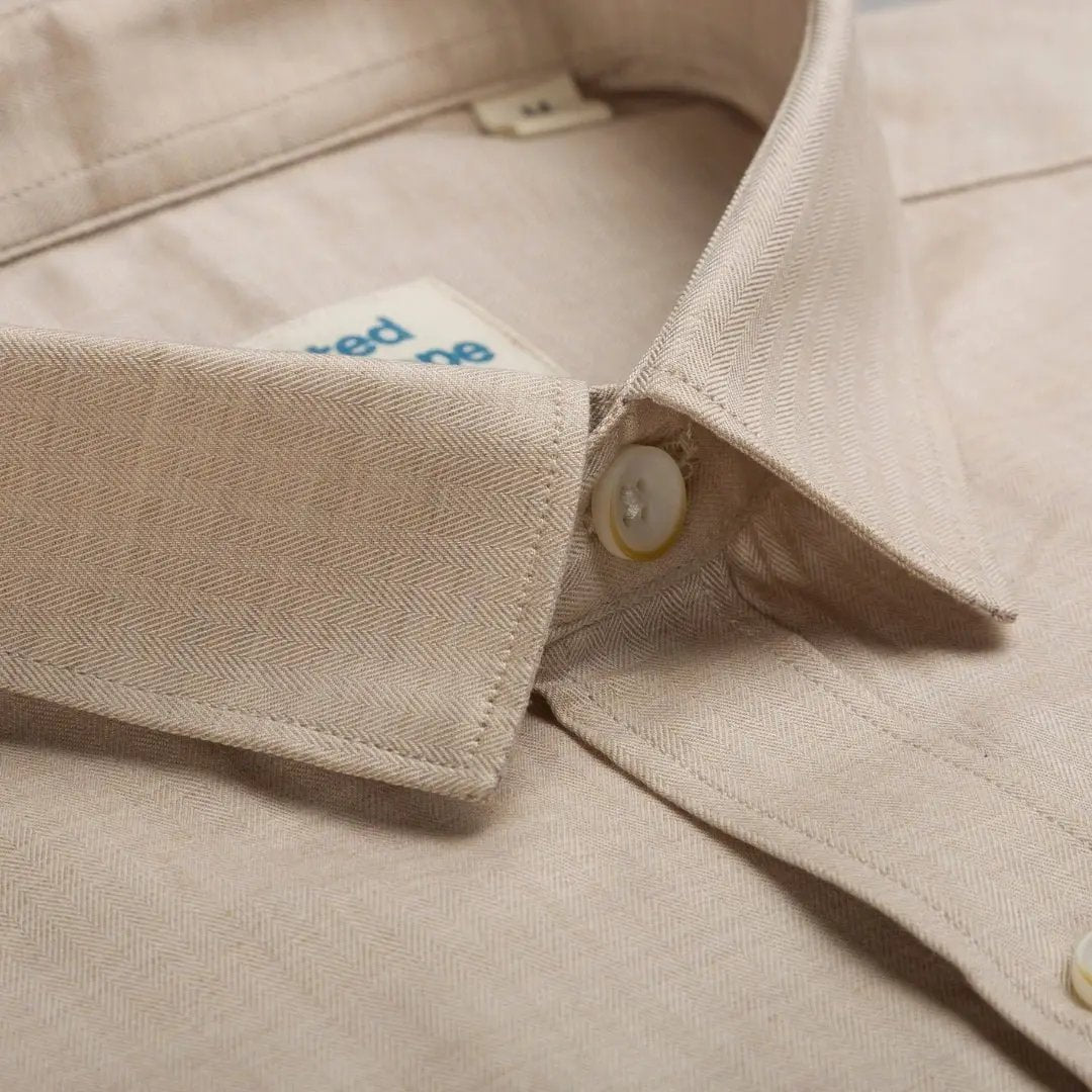 Inca Gold Short Sleeves Shirt with TabUnited By Hope