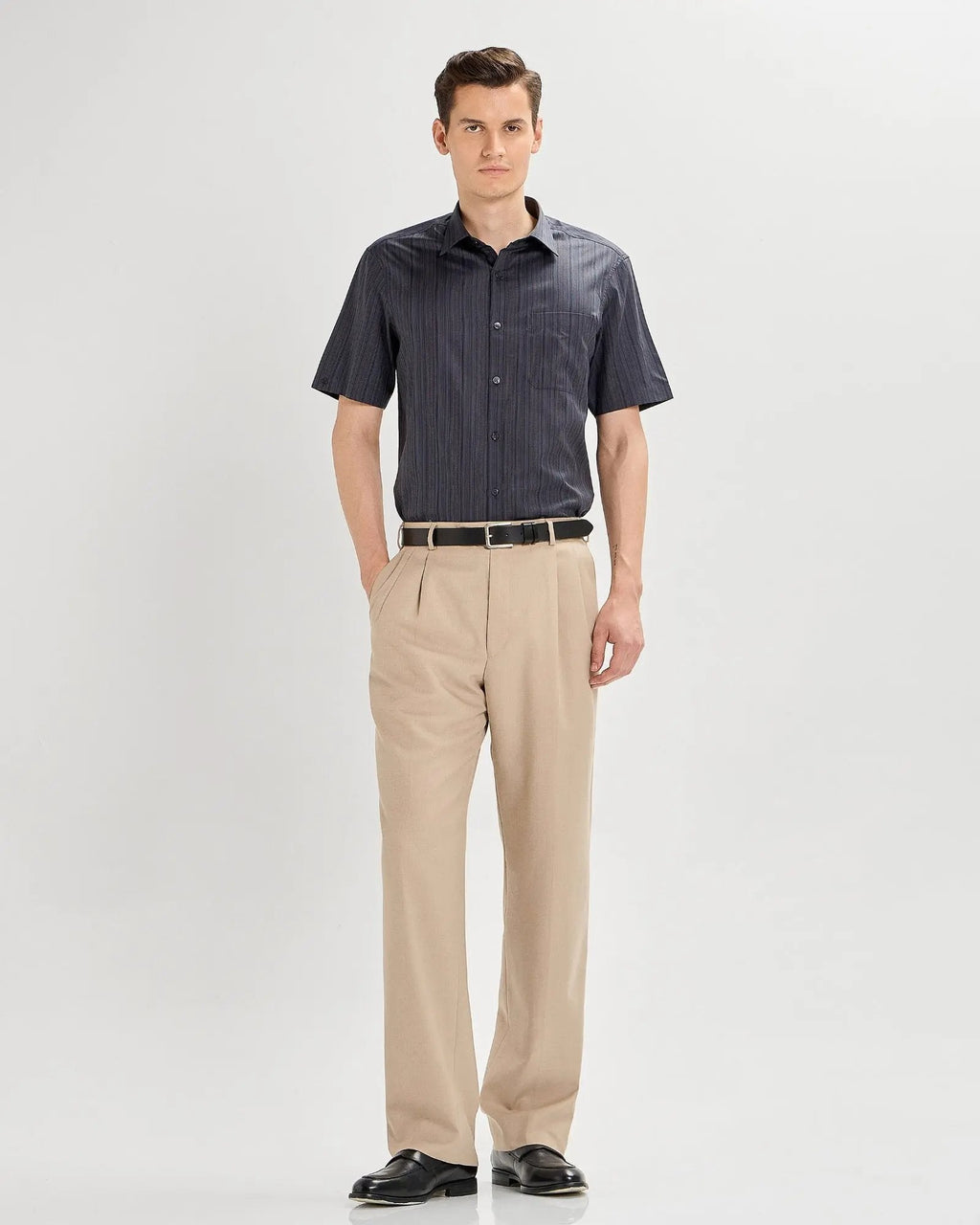 India Ink Short Sleeves Striped ShirtUnited By Hope