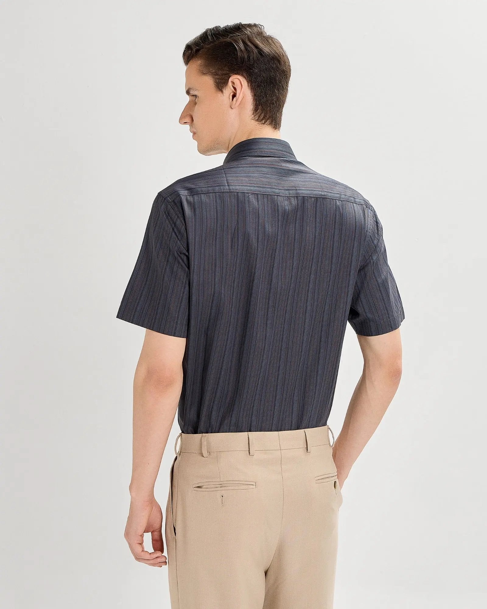 India Ink Short Sleeves Striped ShirtUnited By Hope