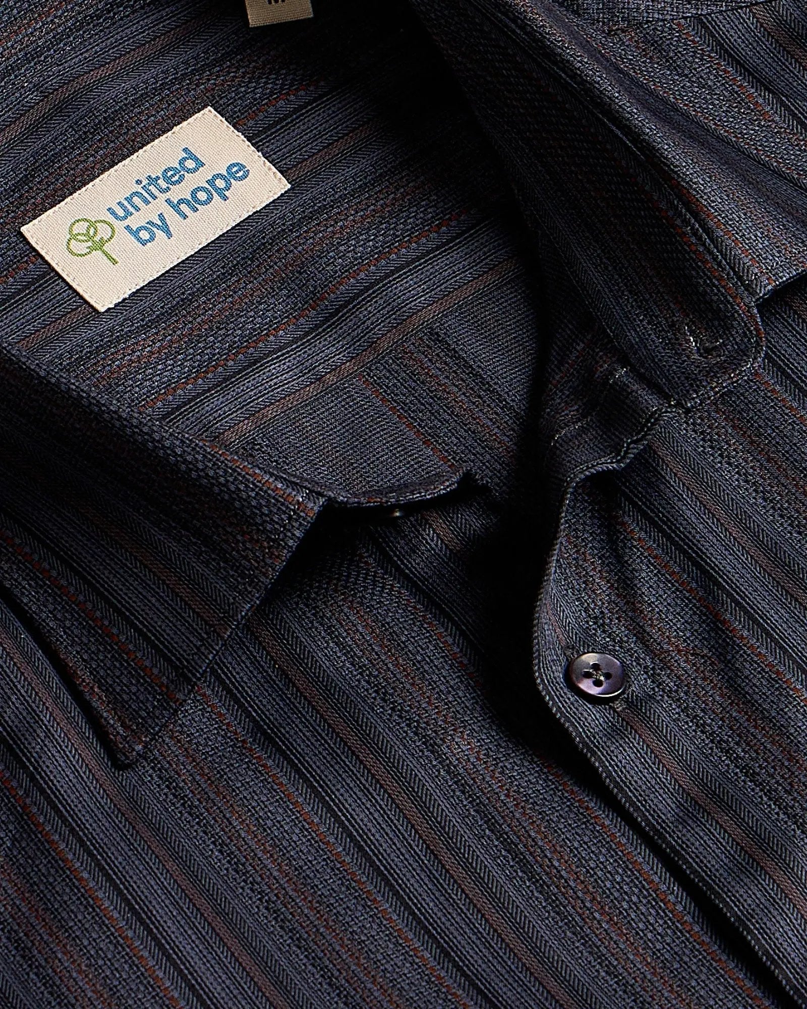 India Ink Short Sleeves Striped ShirtUnited By Hope