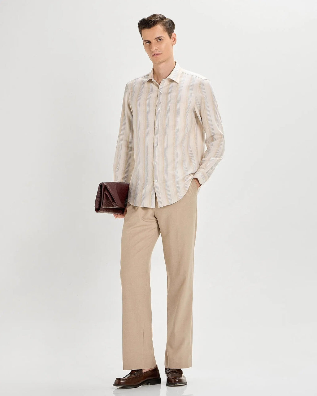 Ivory Cream Striped ShirtUnited By Hope