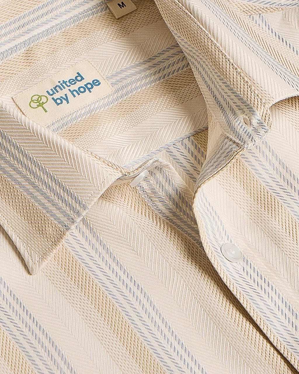 Ivory Cream Striped ShirtUnited By Hope