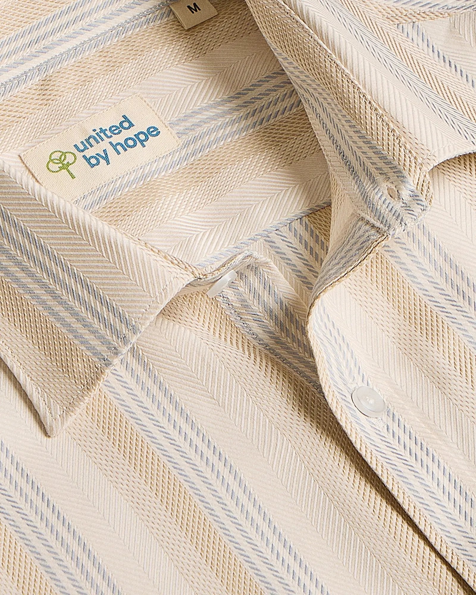 Ivory Cream Striped ShirtUnited By Hope