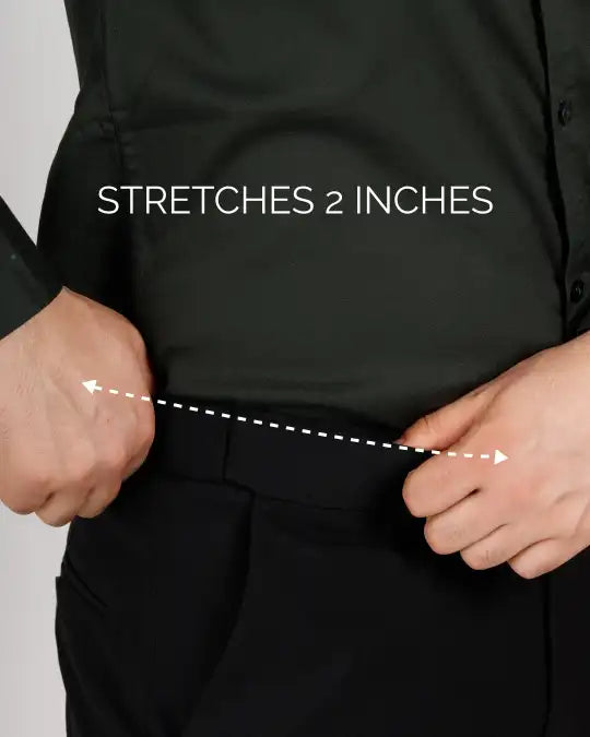 Flexiwaist Formal Pant For Men
