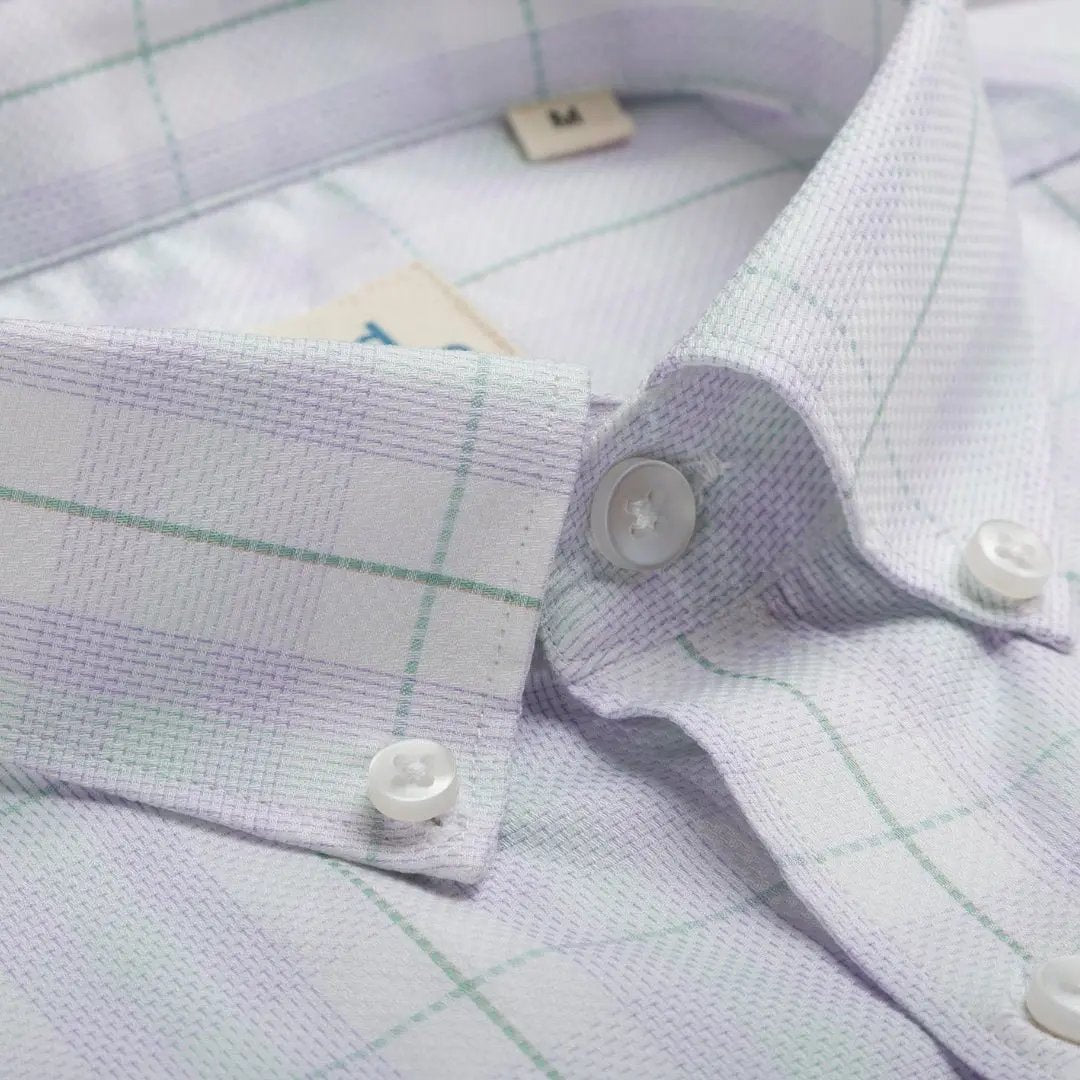 Lavender Fog Checked ShirtUnited By Hope