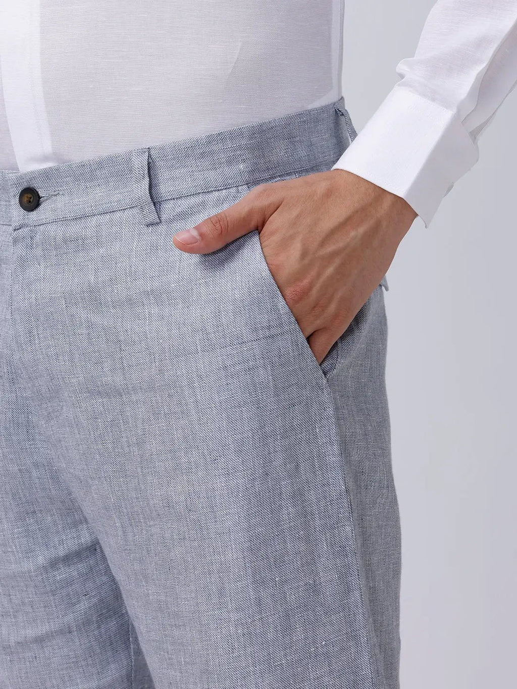 Light Grey Linen TrouserUnited By Hope