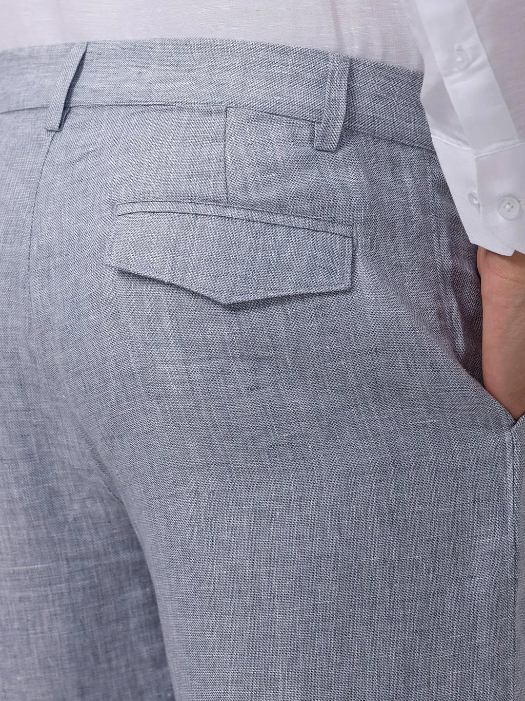 Light Grey Linen TrouserUnited By Hope