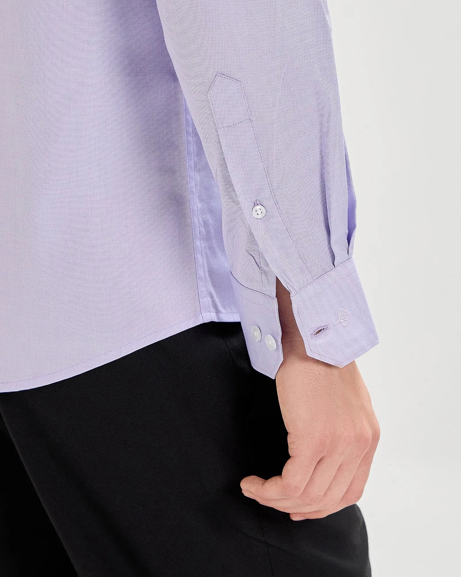 Lilac Marble Plain Chambray ShirtUnited By Hope