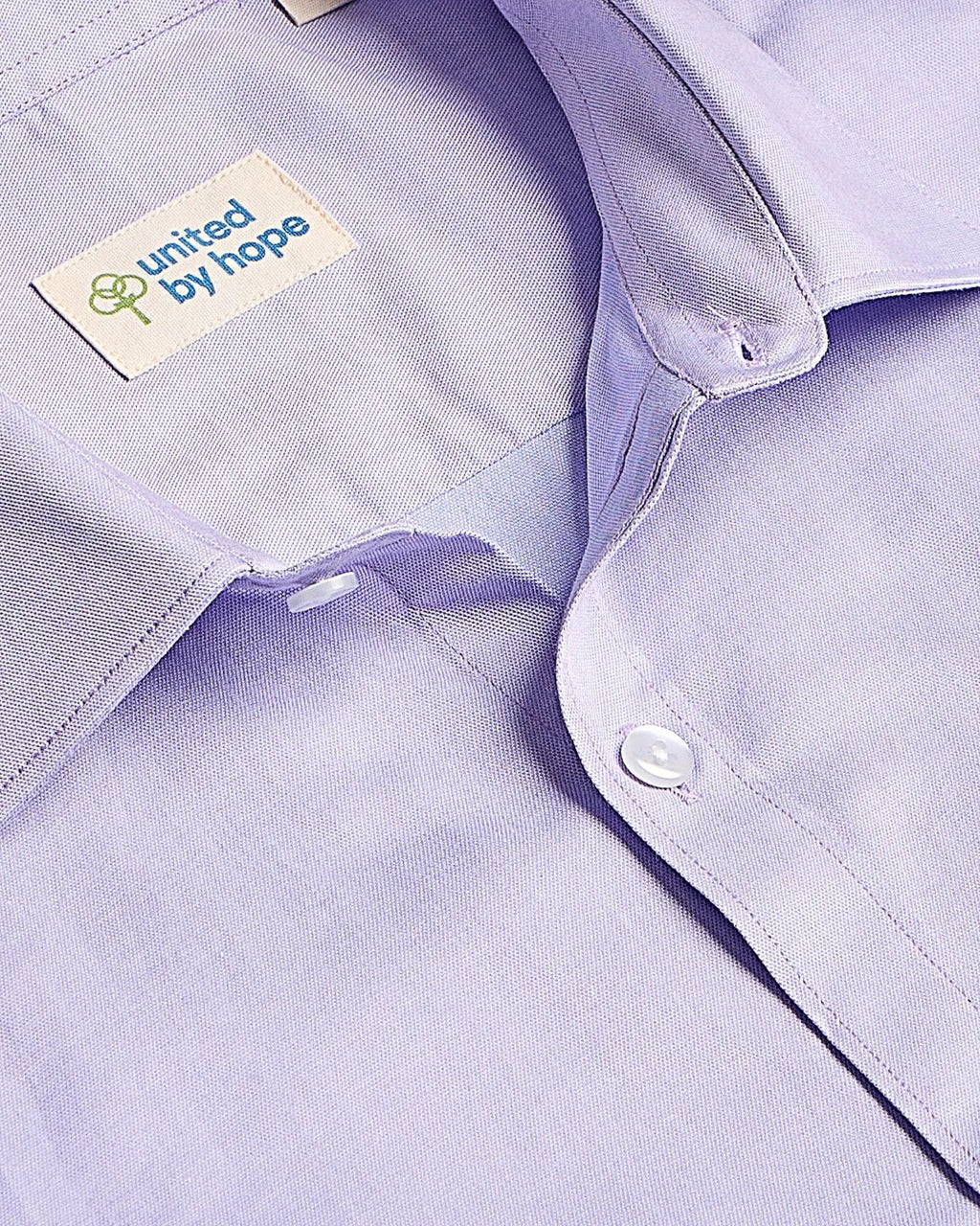 Lilac Marble Plain Chambray ShirtUnited By Hope