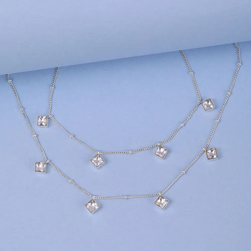 Little Diamond cut Anklet