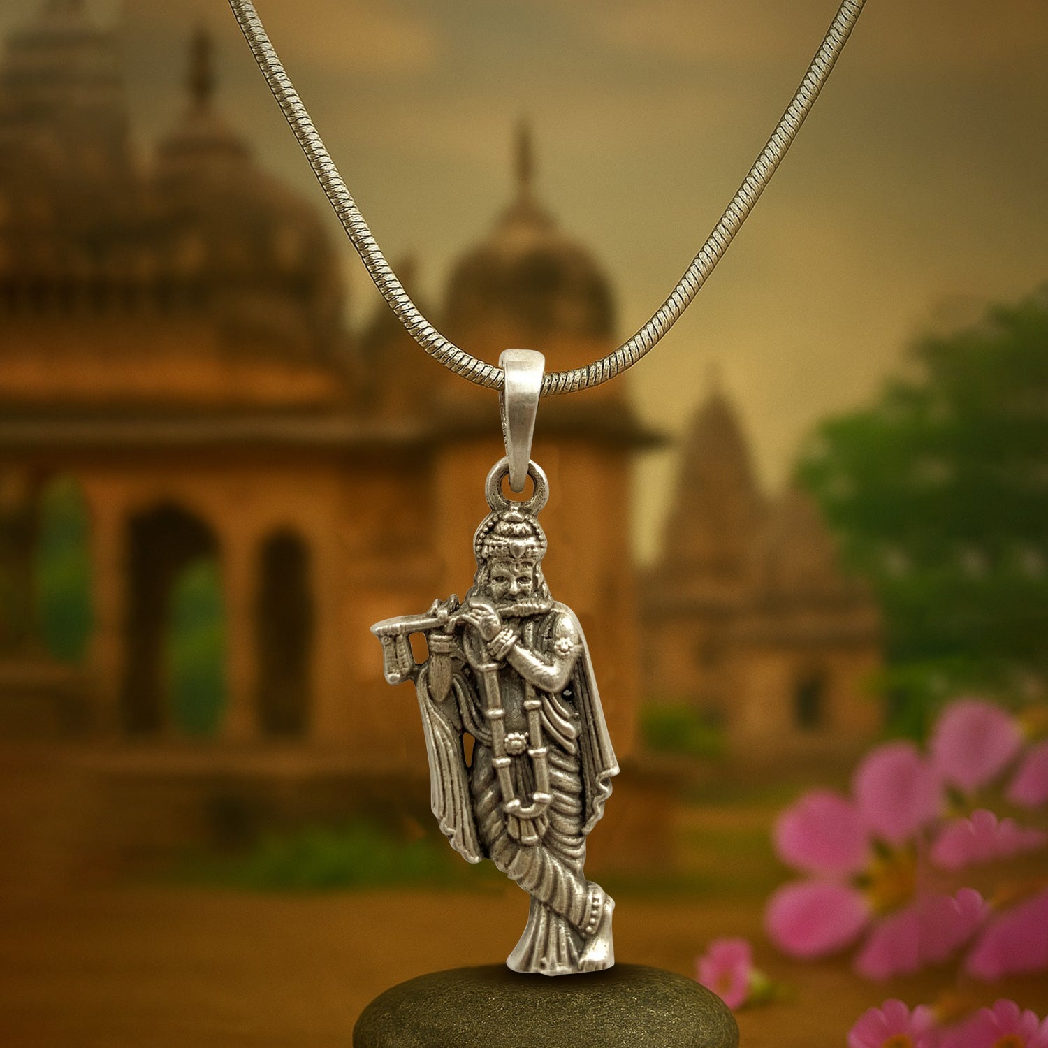Lord Krishna Ji Pendant Necklace