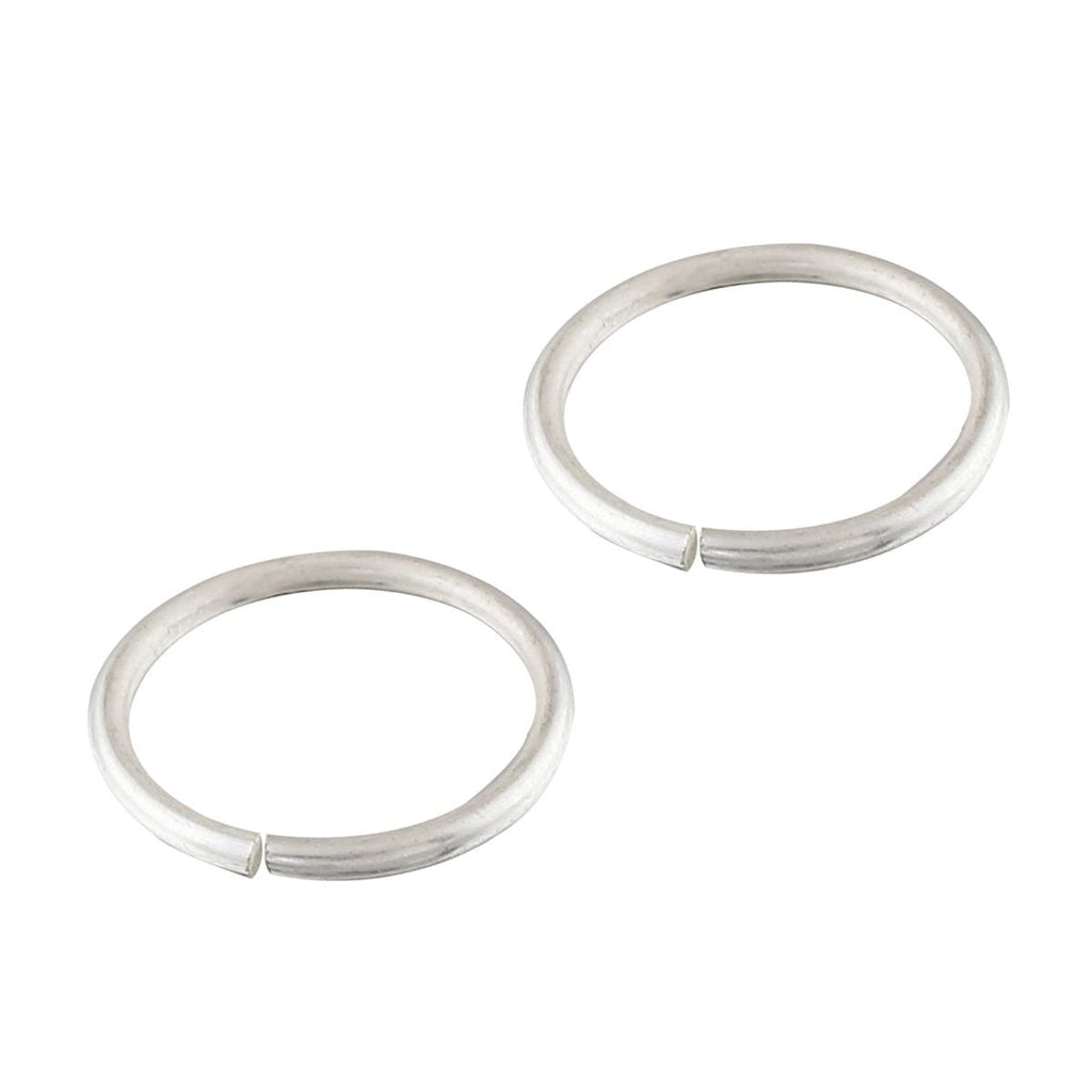 Set Of Three Silver Toe Rings (10)