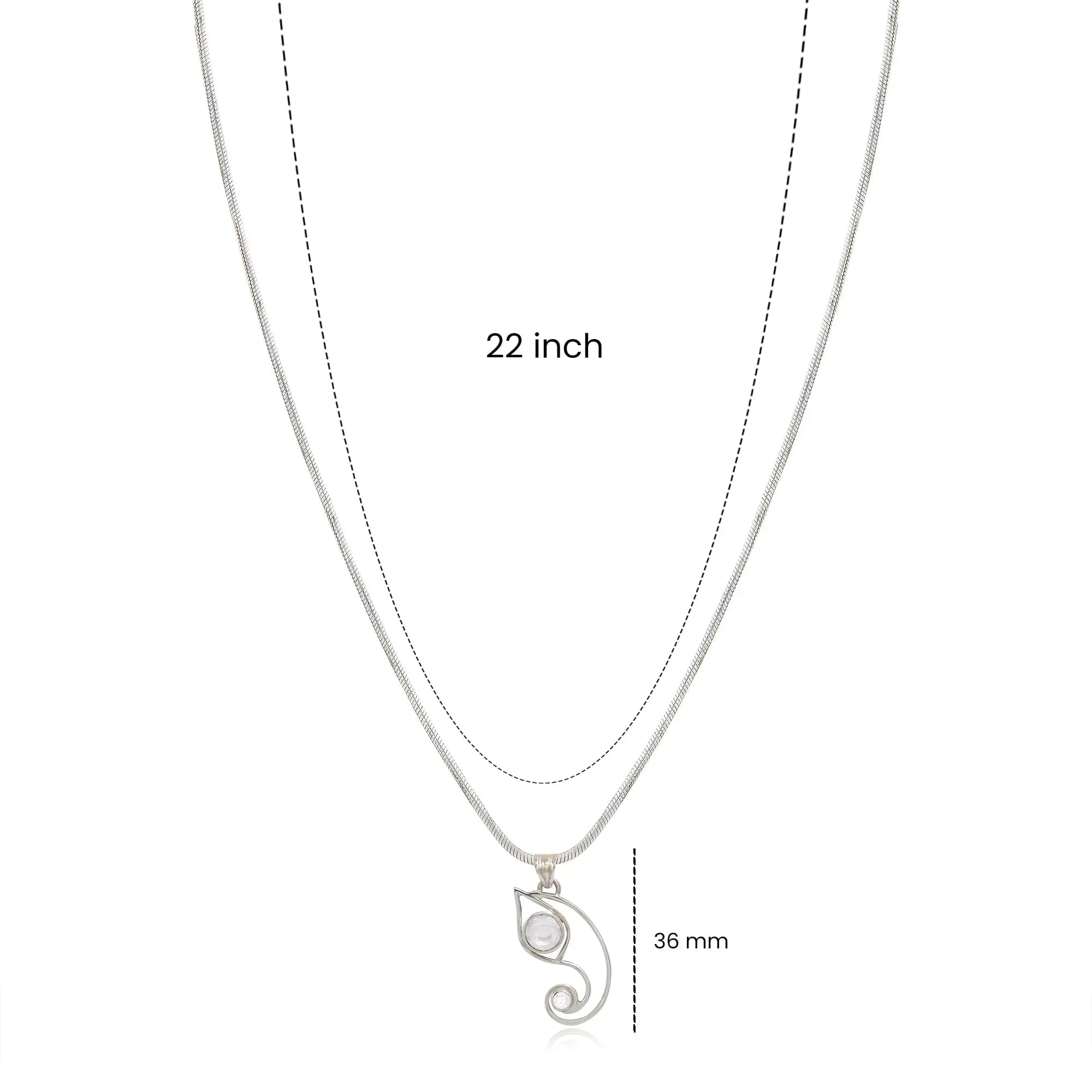 Men's Silver 92.5 Ganesha Pendant