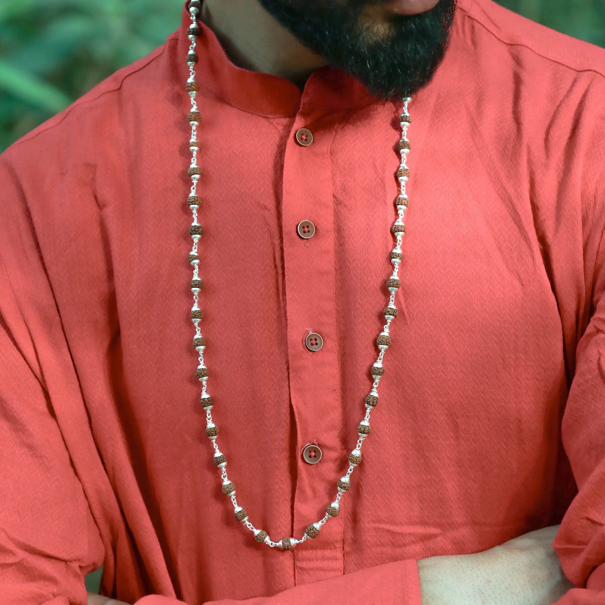 Mens Rudraksh chain