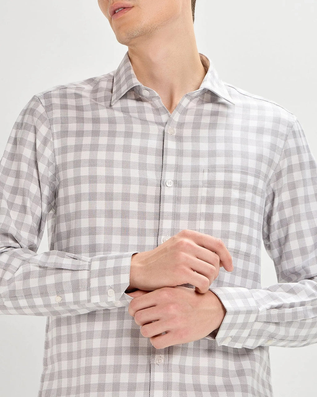 Mirage Grey Checks ShirtUnited By Hope